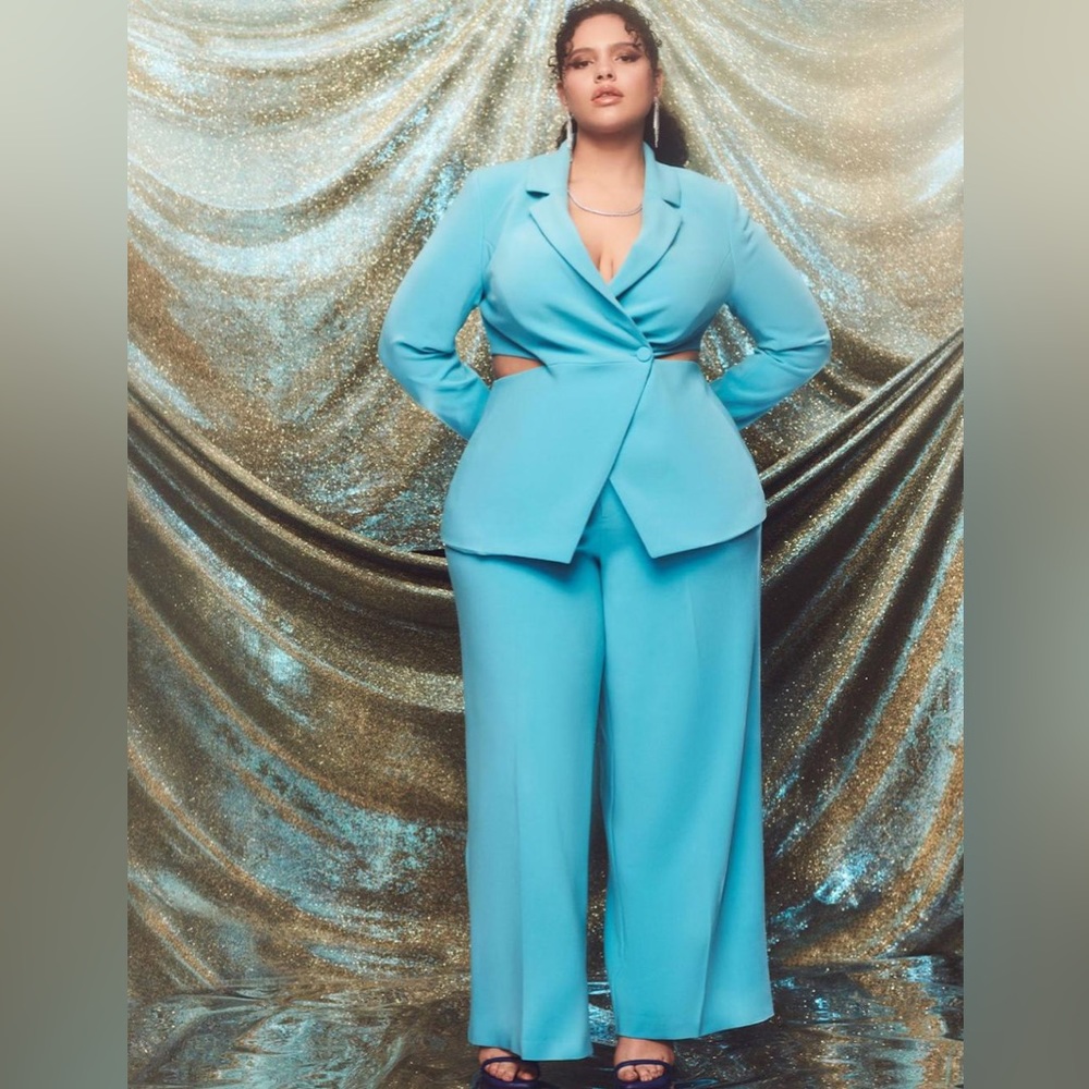 Eloquii Turquoise Size Size 18